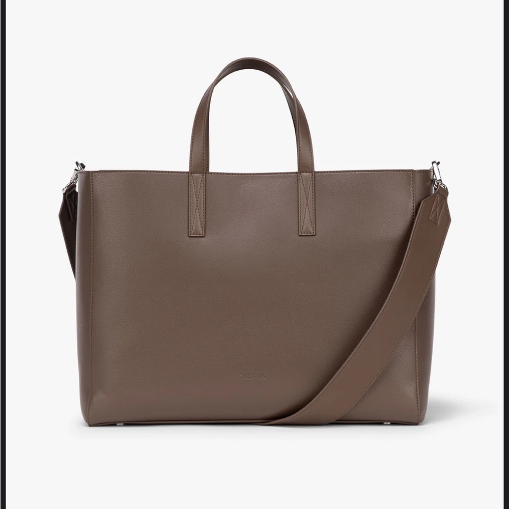 Calpak Haven Laptop Tote Bag in Espresso